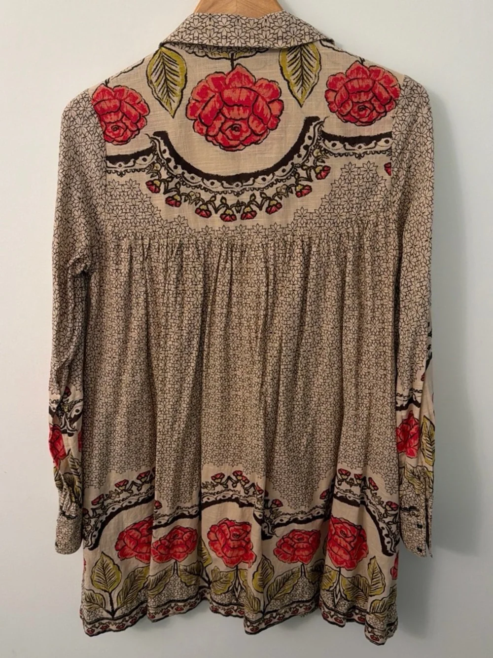 Free People Smell the Roses Babydoll Dress